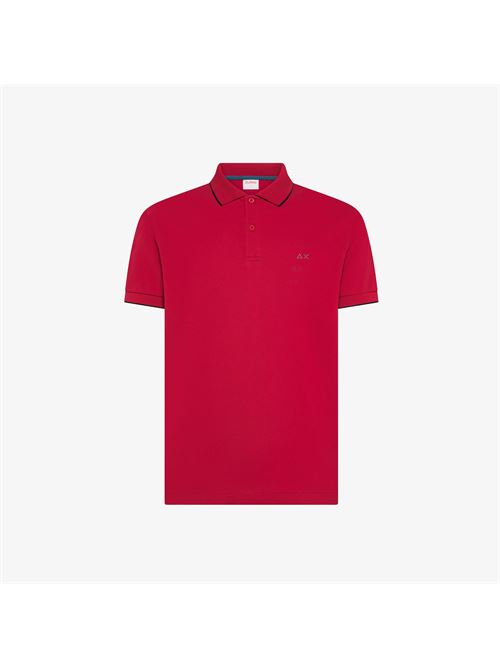polo small stripe on collar SUN 68 | A3611110